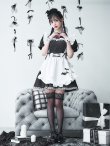 画像17: 【即日発送！】【ハロウィン】クラシックメイドワンピース 【コスプレ5点セット】[YMT] (17)
