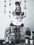 画像19: 【即日発送！】【ハロウィン】クラシックメイドワンピース 【コスプレ5点セット】[YMT] (19)
