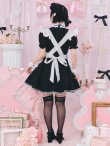 画像8: 【即日発送！】【ハロウィン】クラシックメイドワンピース 【コスプレ5点セット】[YMT] (8)