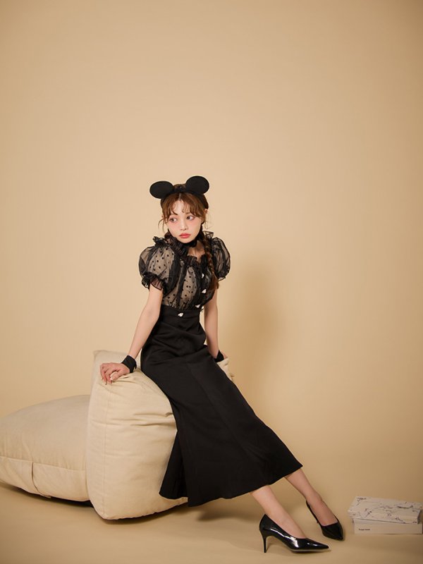 画像10: 【SALE!!】【即日発送！】【ハロウィン】マウスシアーマーメイドワンピース 【コスプレ4点セット】 【S-Lサイズ/1カラー】[HC03] (10)