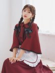 画像11: 【即日発送！】【ハロウィン】赤ずきんロングフレアワンピース 【コスプレ3点セット】 【S-XLサイズ/1カラー】[YMT] (11)