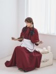 画像12: 【即日発送！】【ハロウィン】赤ずきんロングフレアワンピース 【コスプレ3点セット】 【S-XLサイズ/1カラー】[YMT] (12)