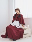 画像16: 【即日発送！】【ハロウィン】赤ずきんロングフレアワンピース 【コスプレ3点セット】 【S-XLサイズ/1カラー】[YMT] (16)