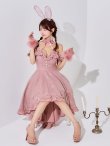 画像19: 【SALE!!】【即日発送！】【ハロウィン】 バニーショートインロングワンピース 【コスプレ5点セット】【XS-XLサイズ/2カラー】[HC03] (19)