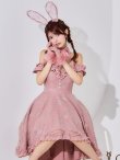 画像23: 【SALE!!】【即日発送！】【ハロウィン】 バニーショートインロングワンピース 【コスプレ5点セット】【XS-XLサイズ/2カラー】[HC03] (23)