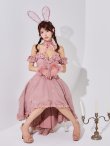画像13: 【SALE!!】【即日発送！】【ハロウィン】 バニーショートインロングワンピース 【コスプレ5点セット】【XS-XLサイズ/2カラー】[HC03] (13)
