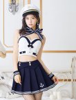 画像10: 【即日発送！】【ハロウィン】マリン/水兵セットアップ 【コスプレ6点セット】【XS-Lサイズ/1カラー】[YMT-B] (10)