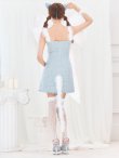 画像33: 【即日発送！】【ハロウィン】猫リボンツイードワンピース 【コスプレ5点セット】 【XS-XLサイズ/2カラー】[YMT] (33)