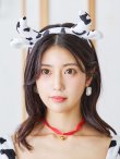 画像11: 【即日発送！】【ハロウィン】カウスカートセットアップ 【コスプレ6点セット】【XS-Lサイズ/1カラー】[YMT] (11)