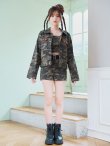 画像4: 【即日発送】【ハロウィン】アーミーガールセットアップ 【コスプレ6点セット】 【XS-Lサイズ/1カラー】[YMT] (4)