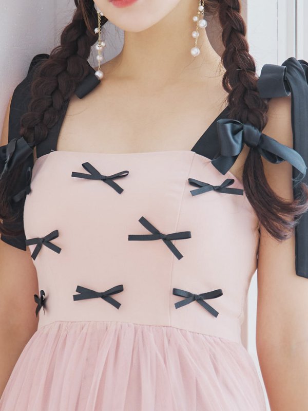 画像20: 【SALE!!】【即日発送！】【ハロウィン】バニーリボンチュールワンピース 【コスプレ4点セット】 【S-Lサイズ/1カラー】[HC03] (20)