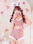 画像14: 【即日発送！】【ハロウィン】 総レースバニーフリルセットアップ【コスプレ7点セット】【XS-Lサイズ/3カラー】[YMT] (14)