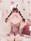 画像13: 【即日発送！】【ハロウィン】 総レースバニーミニマーメイドワンピ【コスプレ6点セット】【XS-Lサイズ/3カラー】[YMT] (13)