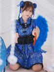 画像1: 【即日発送！】【ハロウィン】アームウォーマー付きフレアスカートチャイナ 【コスプレ点セット】 【S-XLサイズ/２カラー】(SE01YN)[YMT] (1)
