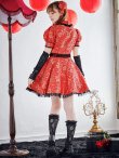 画像13: 【即日発送！】【ハロウィン】アームウォーマー付きフレアスカートチャイナ 【コスプレ点セット】 【S-XLサイズ/２カラー】(SE01YN)[YMT] (13)
