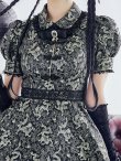 画像14: 【即日発送！】【ハロウィン】アームウォーマー付きフレアスカートチャイナ 【コスプレ点セット】 【S-XLサイズ/２カラー】(SE01YN)[YMT] (14)