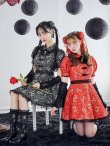 画像3: 【即日発送！】【ハロウィン】アームウォーマー付きフレアスカートチャイナ 【コスプレ点セット】 【S-XLサイズ/２カラー】(SE01YN)[YMT] (3)
