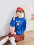 画像12: 【即日発送！】【ハロウィン】ピザガールセットアップ 【コスプレ4点セット】 【S-XLサイズ/1カラー】[YMT] (12)