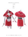 画像17: 【ハロウィン】赤ずきんキャミワンピ 【コスプレ4点セット】【XS-Lサイズ/1カラー】[YMT] (17)