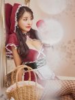 画像10: 【ハロウィン】赤ずきんキャミワンピ 【コスプレ4点セット】【XS-Lサイズ/1カラー】[YMT] (10)