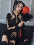 画像21: 【ハロウィン】ドラゴンプリントチャイナセットアップ 【コスプレ5点セット】【XS-Mサイズ/1カラー】ドラゴンプリントチャイナドレス 【コスプレ3点セット】【XS-Lサイズ/1カラー】【一部予約商品/5月中旬発送予定】(SE01YN)[YMT] (21)