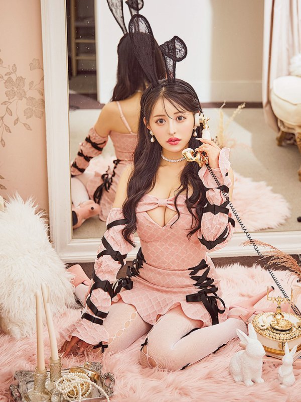 画像31: 【SALE!!】【即日発送！】【ハロウィン】アームカバー付きリボンセットアップ 【コスプレ7点セット】【S-Mサイズ/2カラー】[HC03] (31)