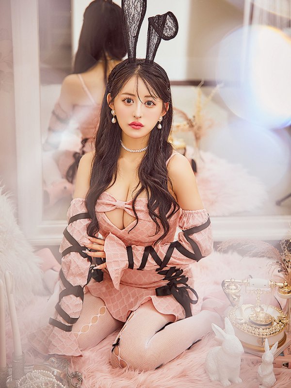 画像32: 【SALE!!】【即日発送！】【ハロウィン】アームカバー付きリボンセットアップ 【コスプレ7点セット】【S-Mサイズ/2カラー】[HC03] (32)