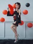 画像16: 【即日発送！】【ハロウィン】ベルスリーブチャイナセットアップ 【コスプレ5点セット】【XS-Mサイズ/1カラー】オフショルチャイナワンピース 【コスプレ6点セット】 【XS-Lサイズ/3カラー】(SE01YN)[YMT] (16)