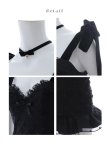 画像21: 【ハロウィン】ドットレースベビードールワンピース 【コスプレ3点セット】【XS-Lサイズ/1カラー】[YMT] (21)