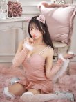 画像11: 【即日発送！】【ハロウィン】 アームウォーマー付きワンピキャット 【コスプレ4点セット】 【XS-Mサイズ/1カラー】[YMT] (11)