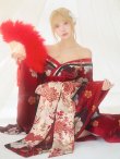 画像7: 【即日発送！】【ハロウィン】花魁ショートインロングワンピース 【コスプレ】【S-XLサイズ/2カラー】[YMT] (7)