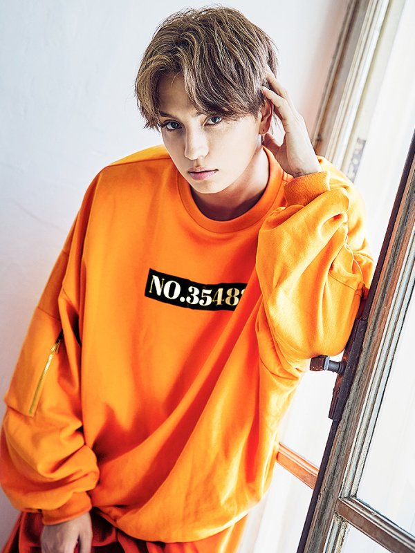 画像10: 【SALE!!】【即日発送！】【ハロウィン】 オレンジ囚人トレーナーセット 【コスプレ2点セット】【XXLサイズ/1カラー】(HC0306-SV)[HC03] (10)