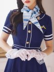 画像15: 【即日発送！】【ハロウィン】CAロングフレアワンピース 【コスプレ5点セット】 【S-XLサイズ/1カラー】[YMT] (15)