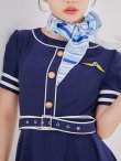 画像18: 【即日発送！】【ハロウィン】CAロングフレアワンピース 【コスプレ5点セット】 【S-XLサイズ/1カラー】[OF01] (18)
