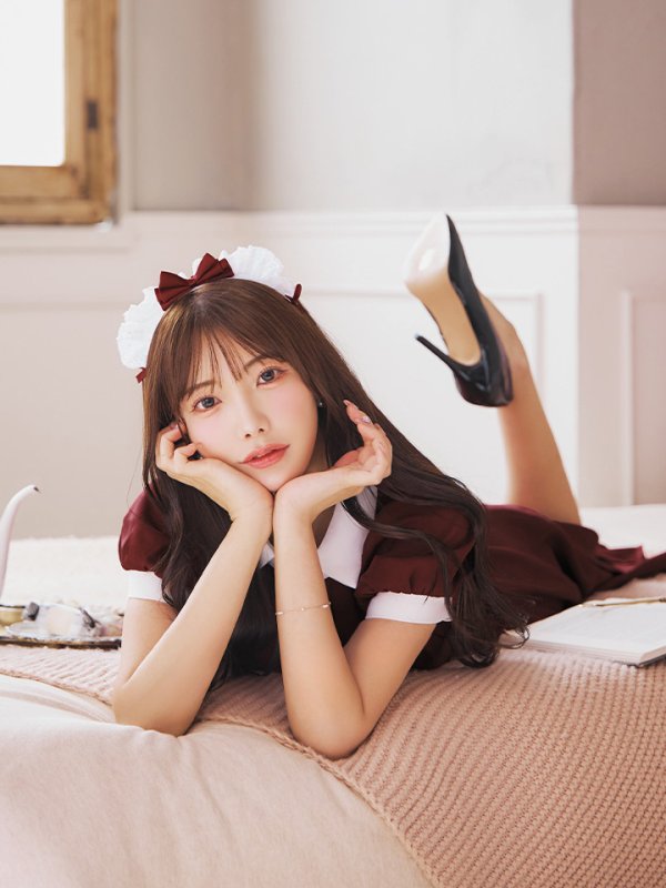 画像2: 【SALE!!】【即日発送】【ハロウィン】クラシカル洋館メイド 【コスプレ3点セット】 【S-XLサイズ/1カラー】[HC03] (2)