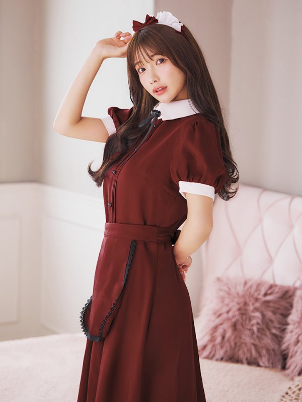 画像15: 【SALE!!】【即日発送】【ハロウィン】クラシカル洋館メイド 【コスプレ3点セット】 【S-XLサイズ/1カラー】[HC03] (15)