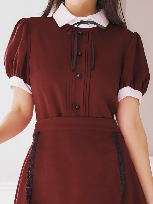 画像18: 【SALE!!】【即日発送】【ハロウィン】クラシカル洋館メイド 【コスプレ3点セット】 【S-XLサイズ/1カラー】[HC03] (18)