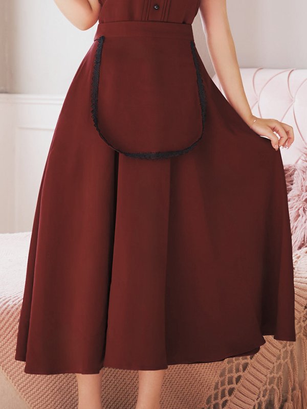 画像20: 【SALE!!】【即日発送】【ハロウィン】クラシカル洋館メイド 【コスプレ3点セット】 【S-XLサイズ/1カラー】[HC03] (20)