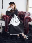 画像13: 【即日発送！】【ハロウィン】クラシックメイドロングワンピース 【コスプレ3点セット】【S-XLサイズ/1カラー】[YMT] (13)