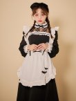 画像13: 【即日発送】【ハロウィン】クラシックメイドロングワンピース【コスプレ3点セット】【S-XLサイズ/1カラー】[OF03] (13)