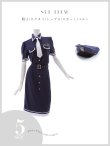 画像20: 【即日発送！】【ハロウィン】ポリスタイトロング 【コスプレ5点セット】 【S-Lサイズ/1カラー】[YMT-B] (20)