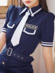 画像15: 【即日発送！】【ハロウィン】ポリスタイトロング 【コスプレ5点セット】 【S-Lサイズ/1カラー】[YMT-B] (15)