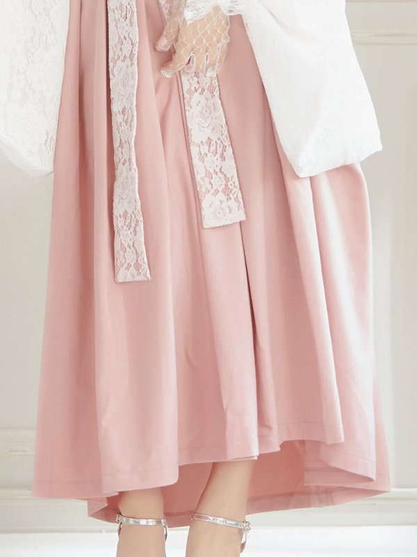 画像14: 【即日発送！】【ハロウィン】猫巫女レース袴 【コスプレ5点セット】 【FREEサイズ/2カラー】[HC03-OMN] (14)