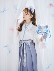 画像16: 【ノベルティ対象】【即日発送！】【ハロウィン】猫巫女レース袴 【コスプレ5点セット】 【FREEサイズ/2カラー】[OF01-OMN] (16)
