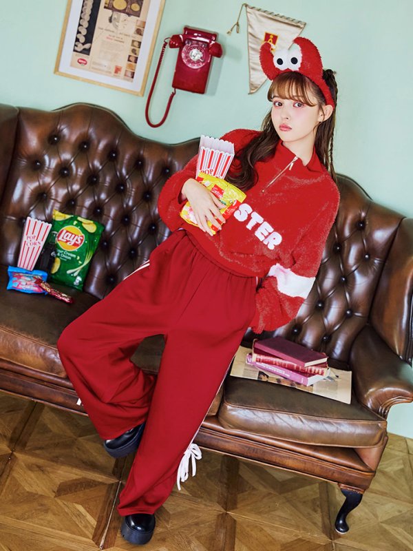 画像15: 【SALE!!】【即日発送！】【ハロウィン】モンスターハーフジップセット 【コスプレ3点セット】 【S-XLサイズ/1カラー】[OF01] (15)