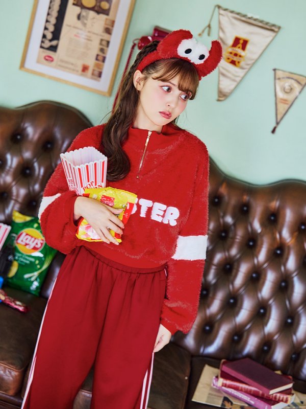 画像18: 【SALE!!】【即日発送！】【ハロウィン】モンスターハーフジップセット 【コスプレ3点セット】 【S-XLサイズ/1カラー】[OF01] (18)