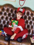画像7: 【即日発送！】【ハロウィン】モンスターハーフジップセット 【コスプレ3点セット】 【S-XLサイズ/1カラー】[YMT] (7)
