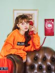 画像3: 【即日発送！】【ハロウィン】オレンジ囚人長袖Tシャツセット 【コスプレ3点セット】【S-XLサイズ/1カラー】[YMT] (3)