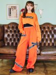 画像4: 【即日発送！】【ハロウィン】オレンジ囚人長袖Tシャツセット 【コスプレ3点セット】【S-XLサイズ/1カラー】[YMT] (4)