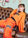画像7: 【即日発送！】【ハロウィン】オレンジ囚人長袖Tシャツセット 【コスプレ3点セット】【S-XLサイズ/1カラー】[YMT] (7)